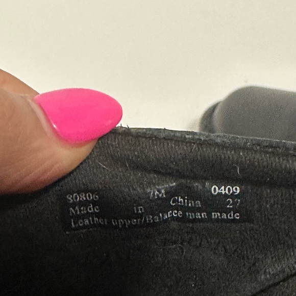 Clarks Women’s Black Nubuck Leather Slides Mules Size 7 - Picture 10 of 11